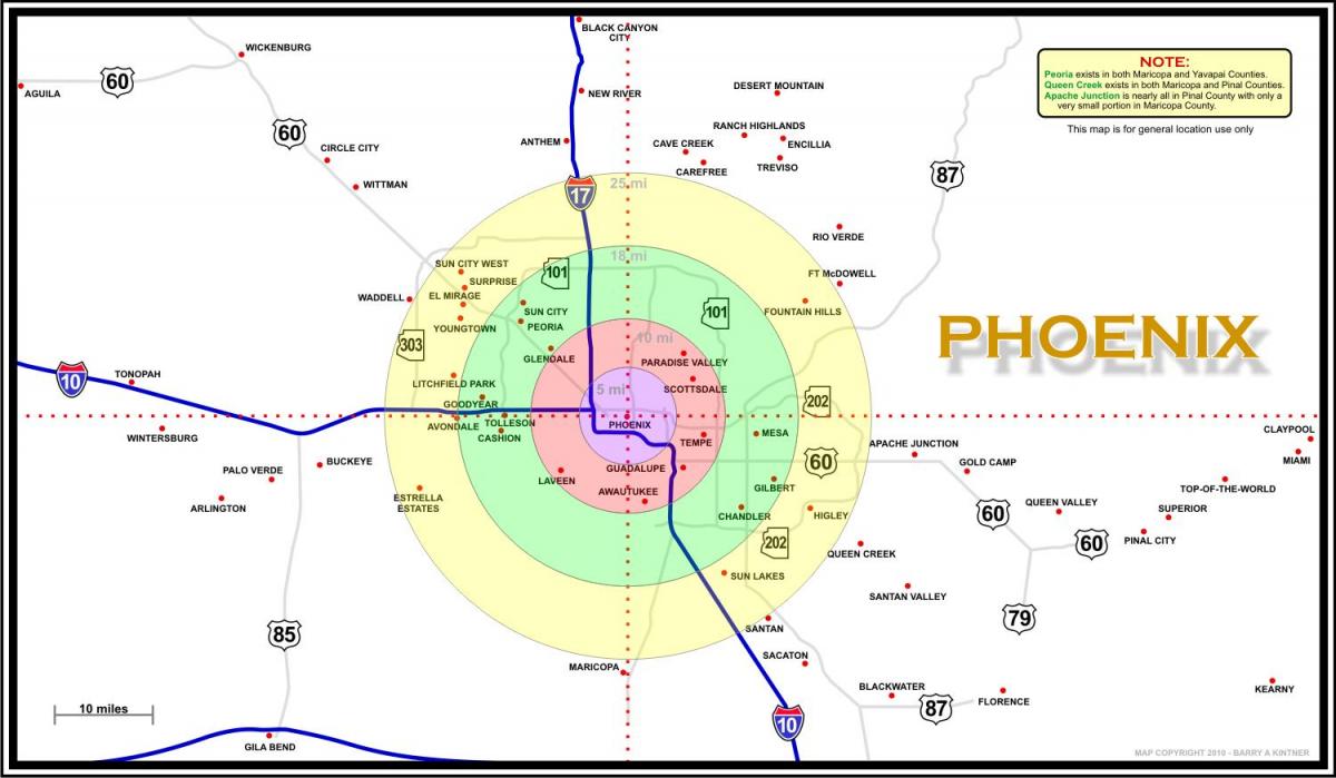 karte Phoenix jomā
