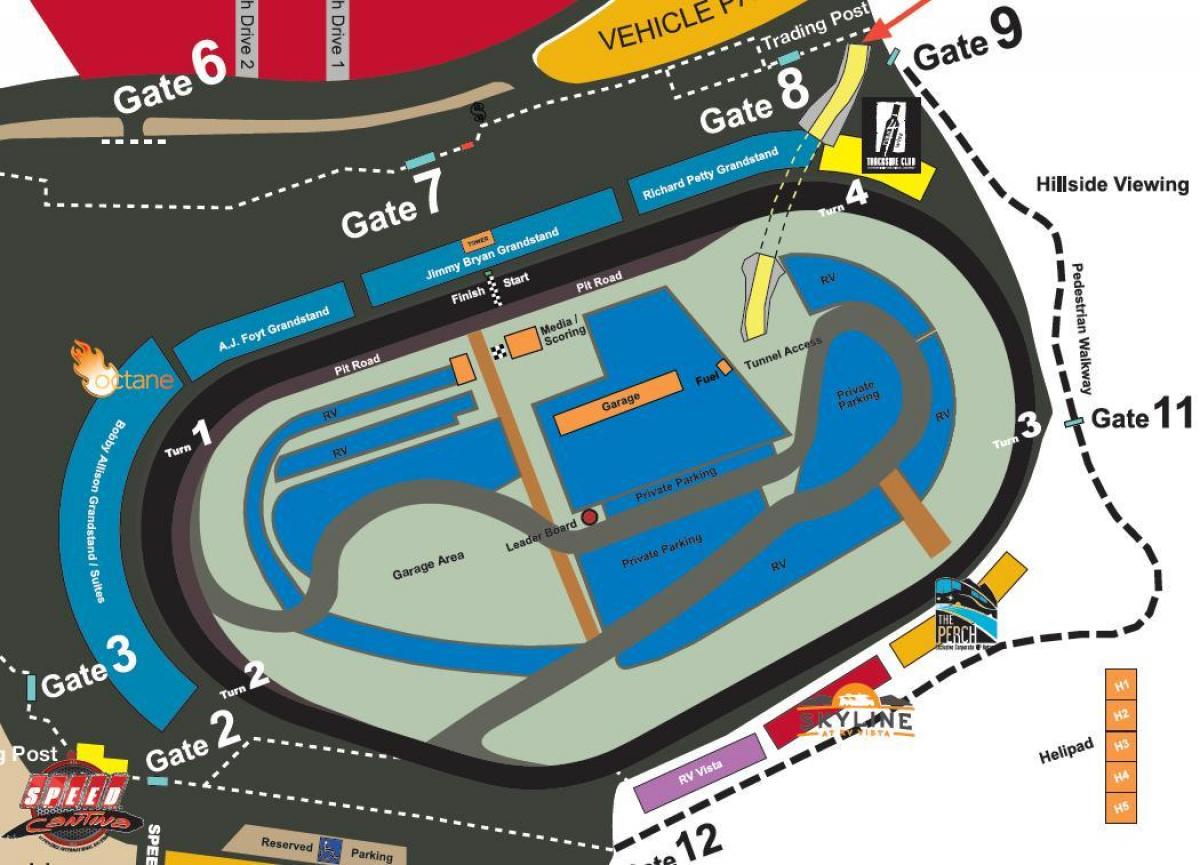 Phoenix raceway karte