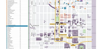 Phoenix Valley metro karte